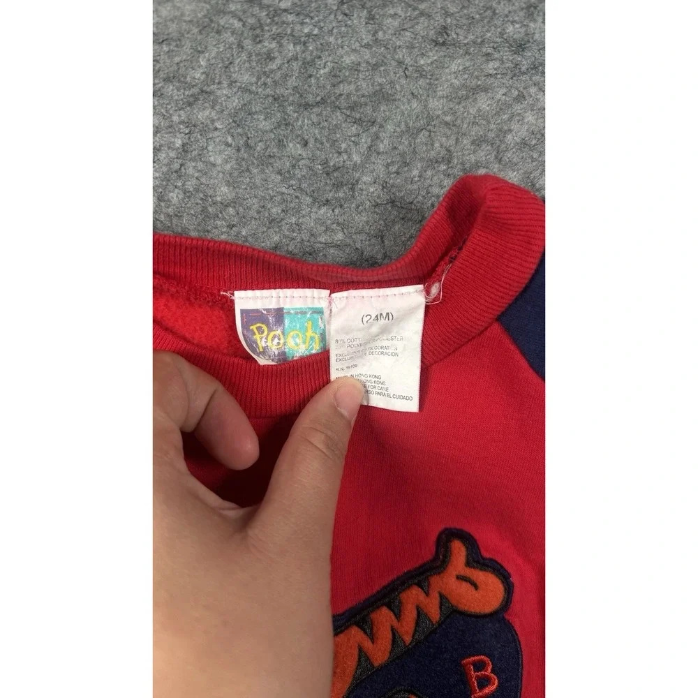 Vintage Winnie The Pooh 2 Piece Set Size 24M Long Sleeve And Sweat Pants